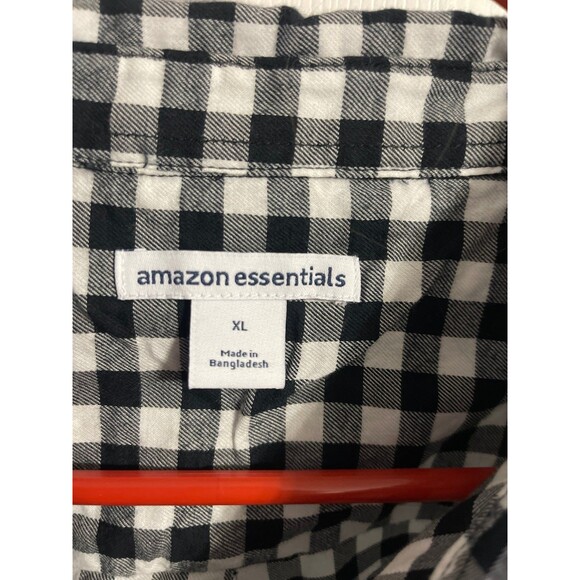 Amazon Essentials Women's Long-Sleeve Button-Down Poplin Shirt Size XL New - Picture 2 of 4